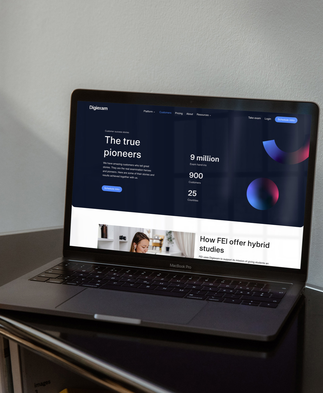 Digiexam branding